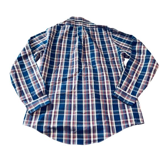 NWOT Brooks Brothers Size Large Slim Fit Plaid Long Sleeve Button Up Shirt Men - Picture 2 of 8